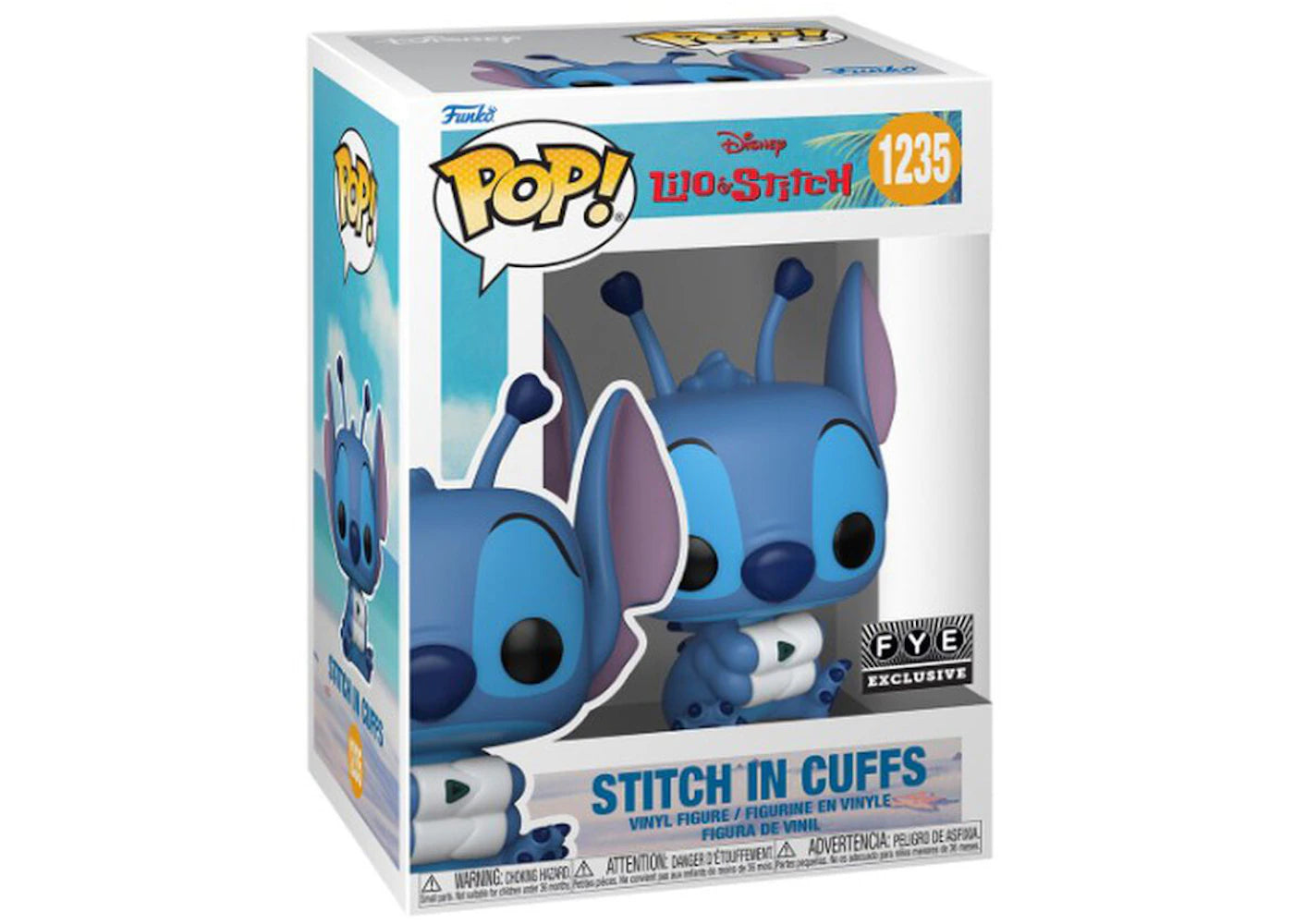 Funko Pop! Disney Lilo & Stitch (Stitch in Cuffs) FYE Exclusive Figure #1235
