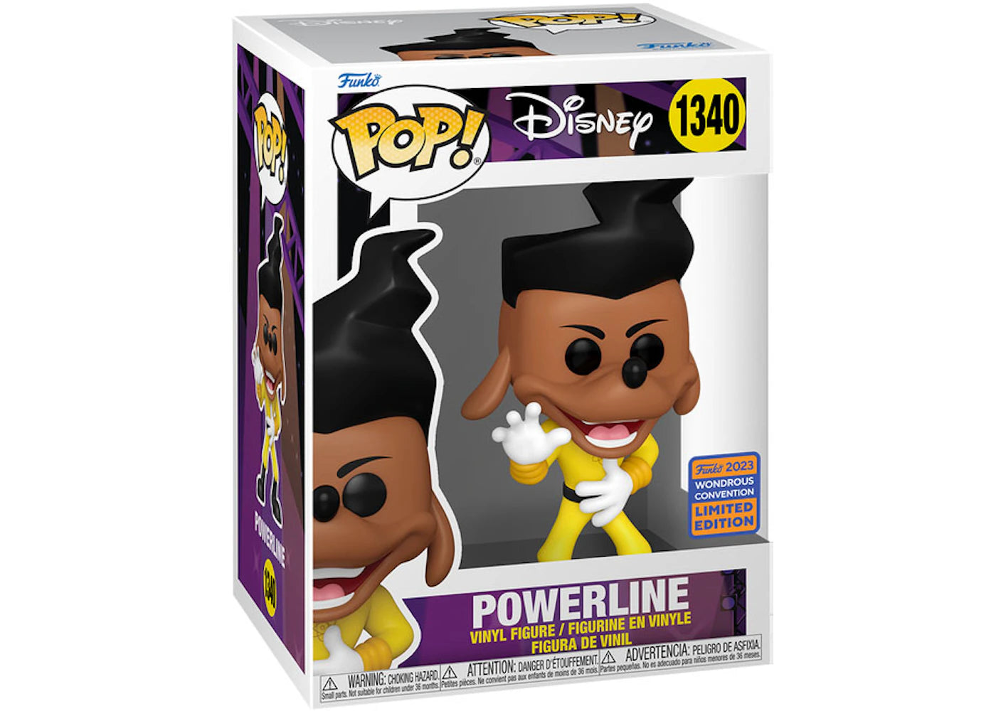 Funko Pop! Disney Powerline 2023 Wondrous Convention Exclusive Figure #1340