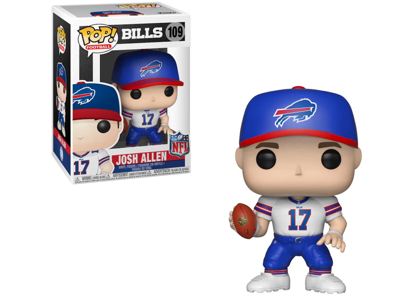 Funko Pop! Football Buffalo Bills Josh Allen Figure #109