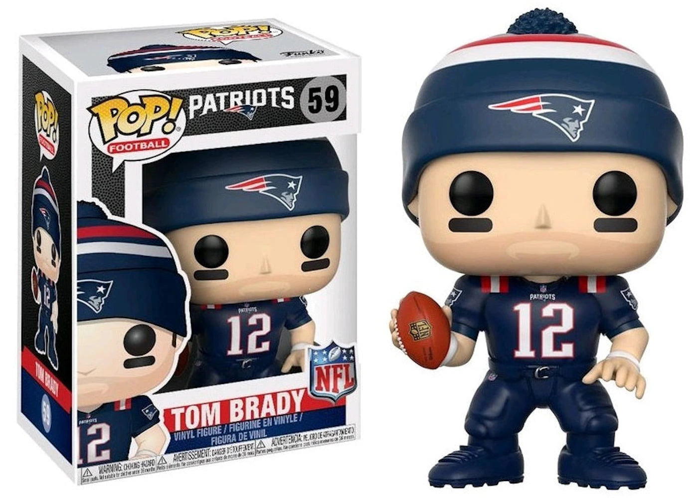 Funko Pop! Football New England Patriots Tom Brady (Color Rush Jersey) Figure #59