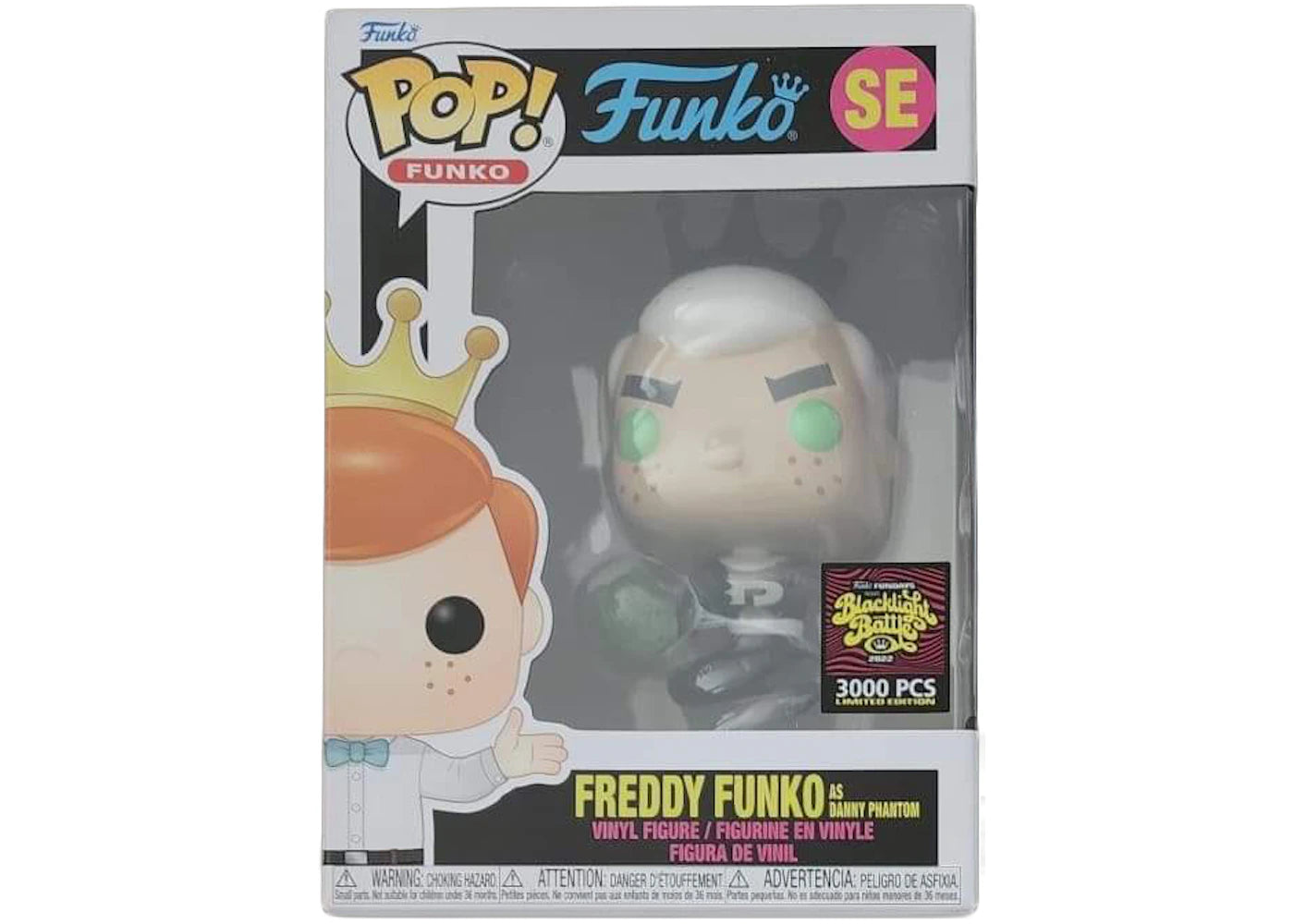 Funko Pop! Fundays Box of Fun Blacklight Battle Freddy Funko As Danny ...