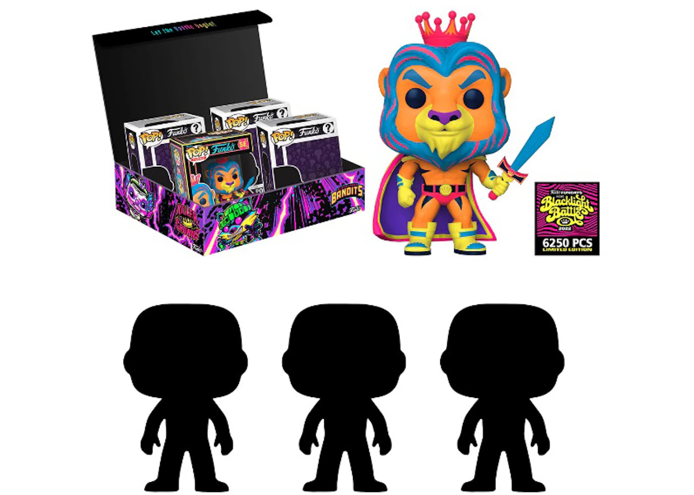 Funko Pop! Fundays Pop! Protectors 2022 Box of Fun (Edition of 6250) Sealed 4-Pack
