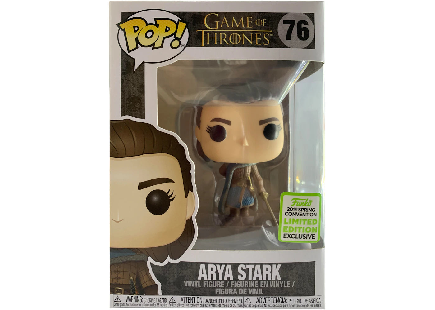 Funko Pop! Game of Thrones Arya Stark Spring Convention Figure #76