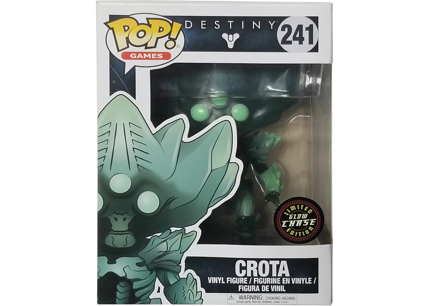 Funko Pop! Games Destiny Crota (Glow) Chase Limited Edition Figure #241