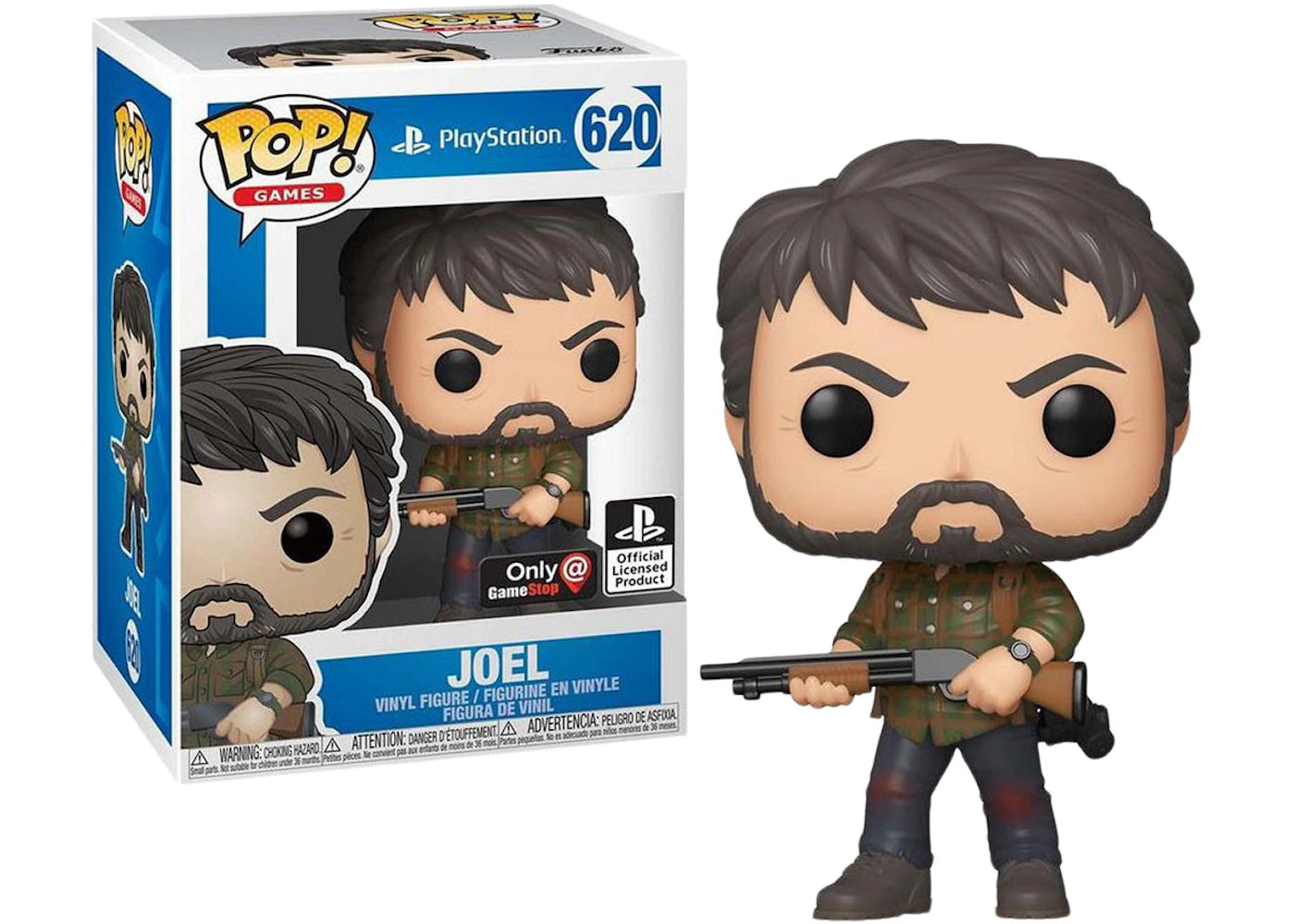 Funko Pop! Games PlayStation The Last of Us Joel GameStop Exclusive Figure #620