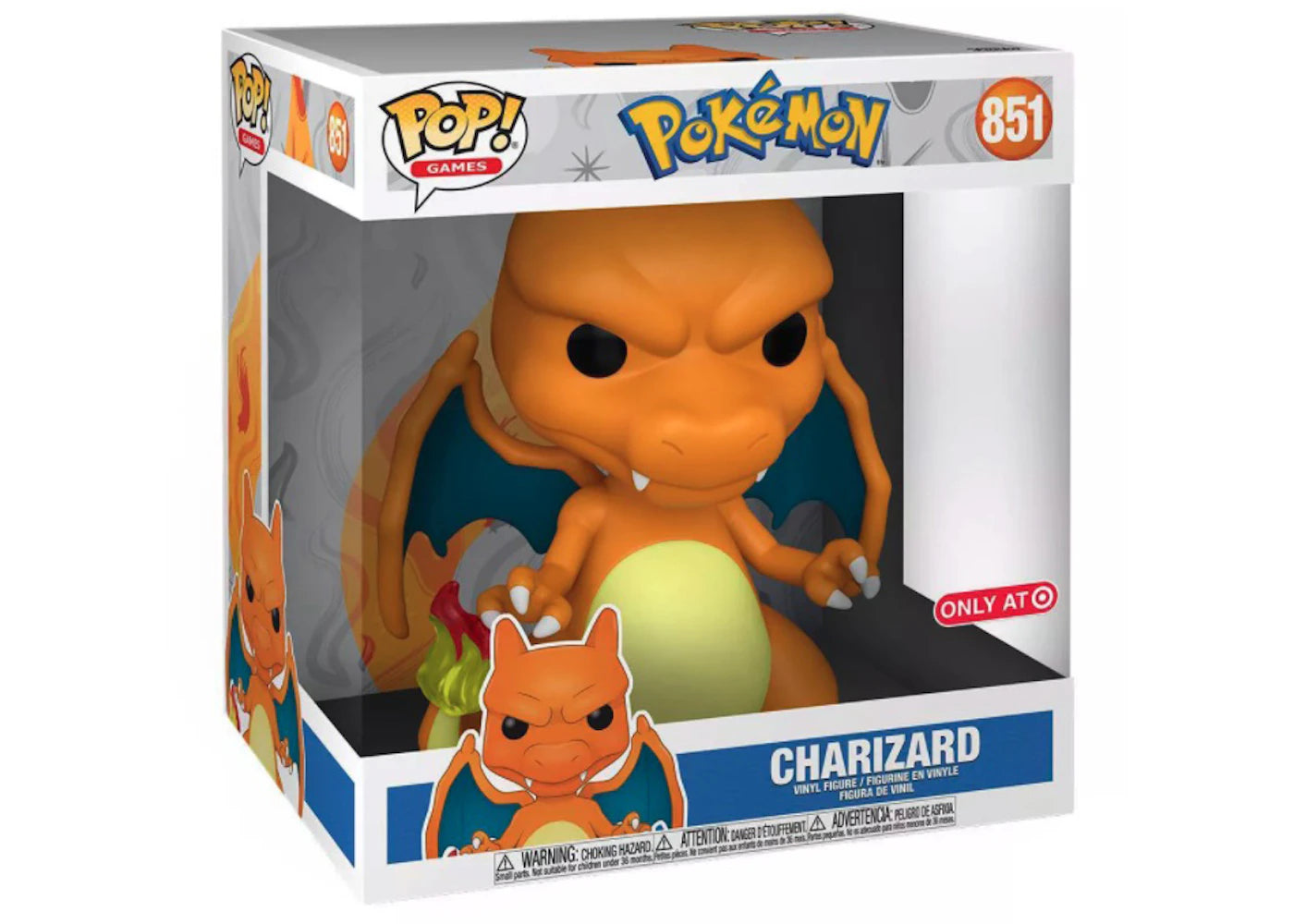 Funko Pop! Games Pokemon Charizard 10-Inch Target Exclusive Figure #851