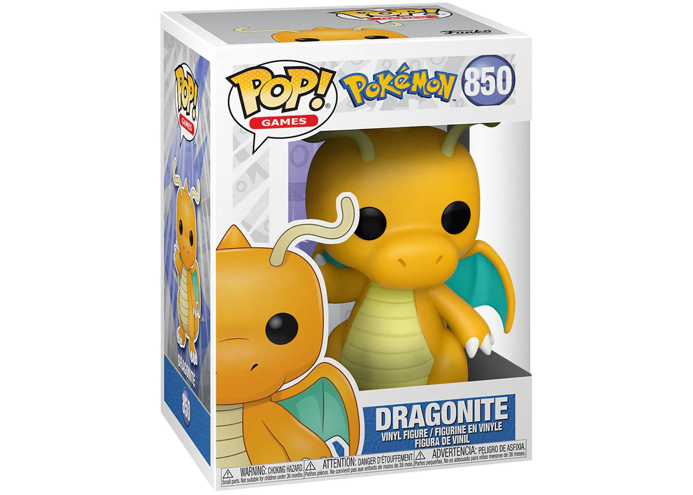 Funko Pop! Games Pokemon Dragonite Figure #850