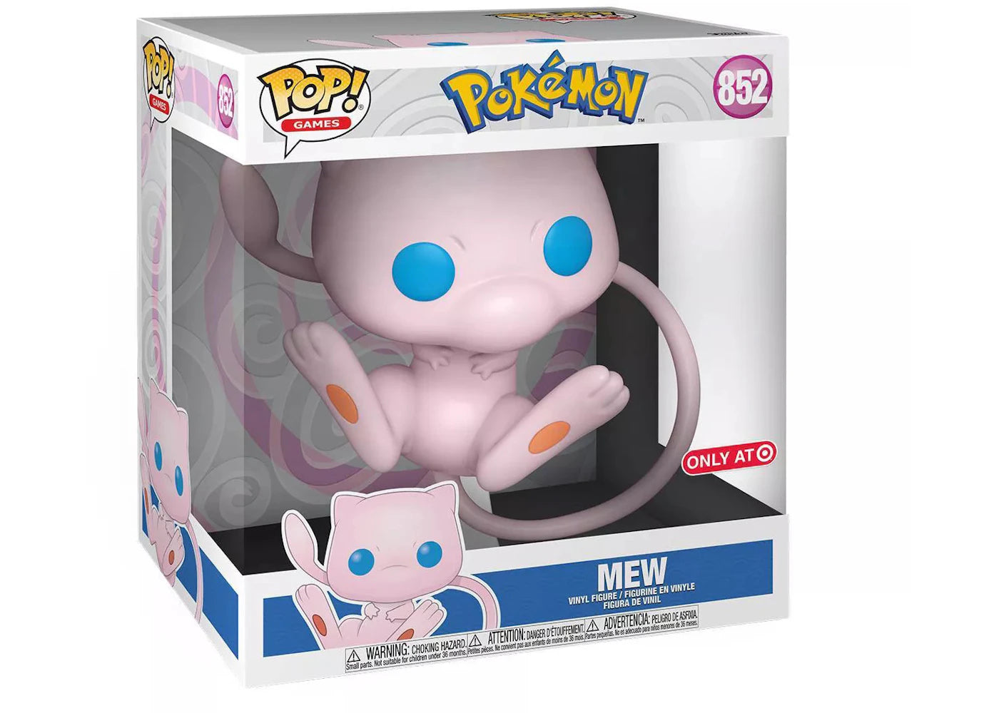 Funko Pop! Games Pokemon Mew Target Exclusive Figure #852