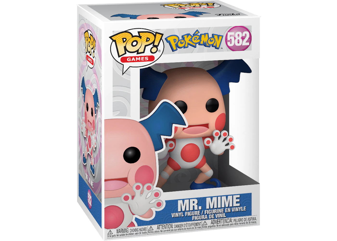 Funko Pop! Games Pokemon Mr. Mime Figure #582