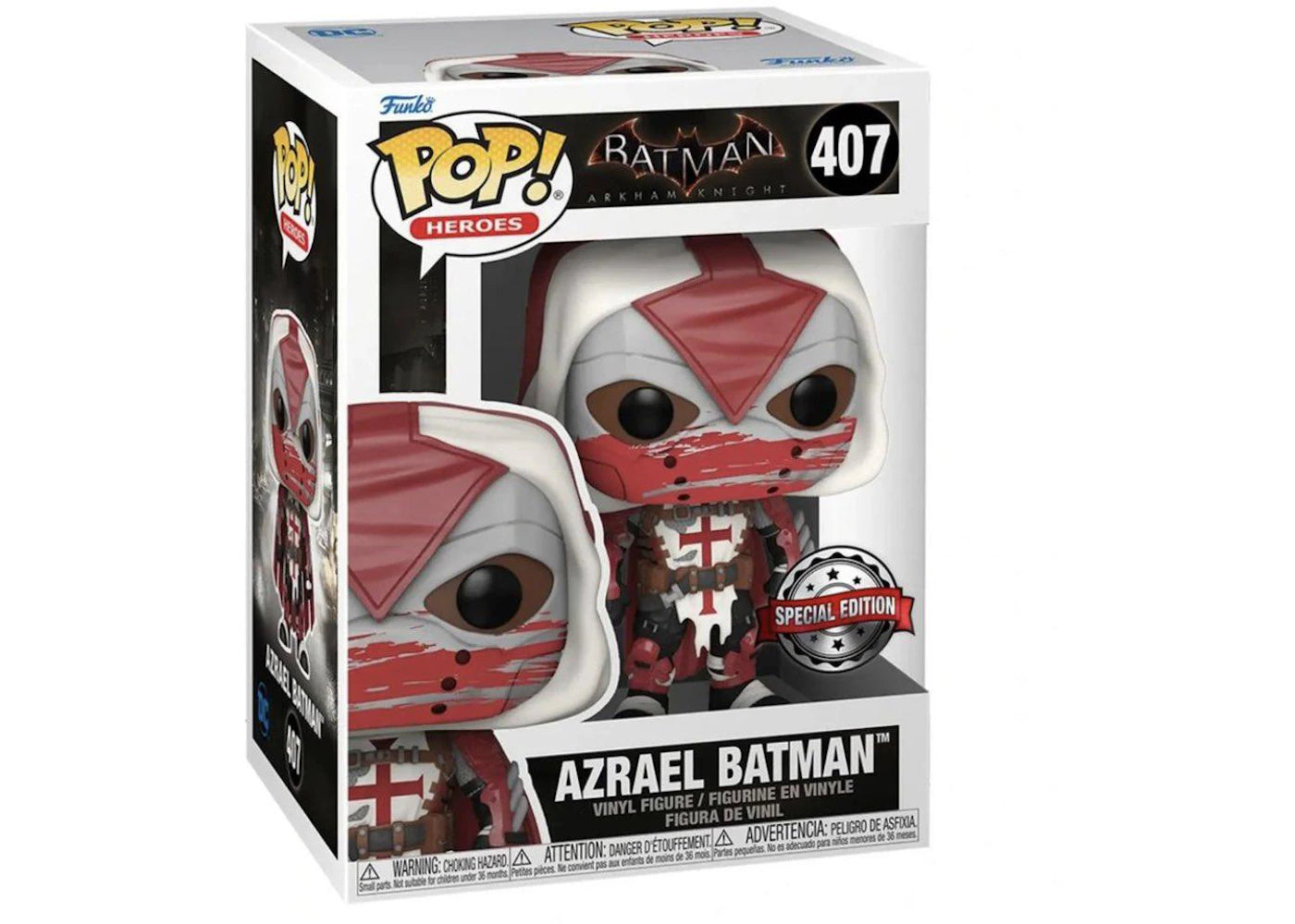 Funko Pop! Heroes Batman Arkham Knight Azrael Batman Special Edition Figure #407