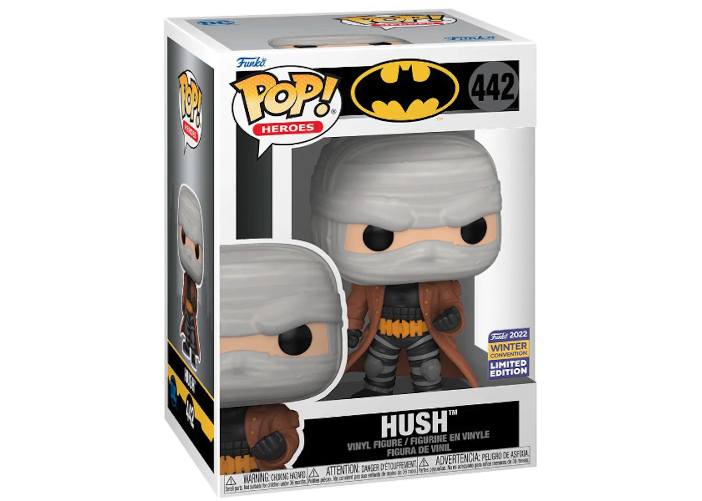 Funko Pop! Heroes Batman Hush 2022 Winter Convention Exclusive Figure #442