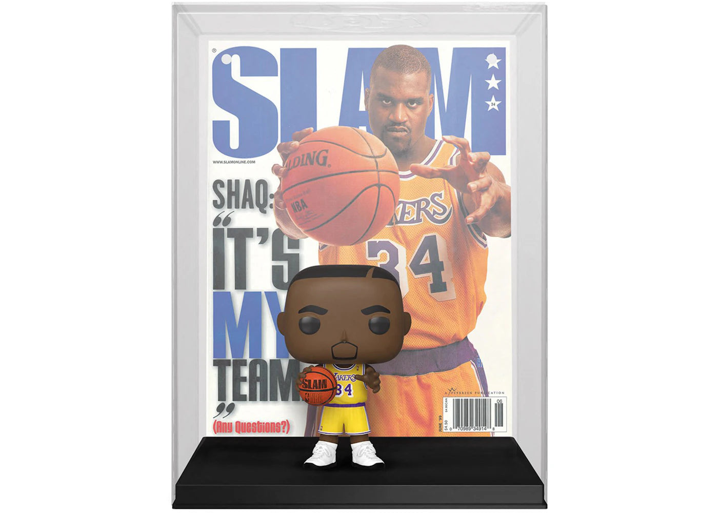 Funko Pop! Magazine Covers SLAM Shaquille O'Neal Figure #02