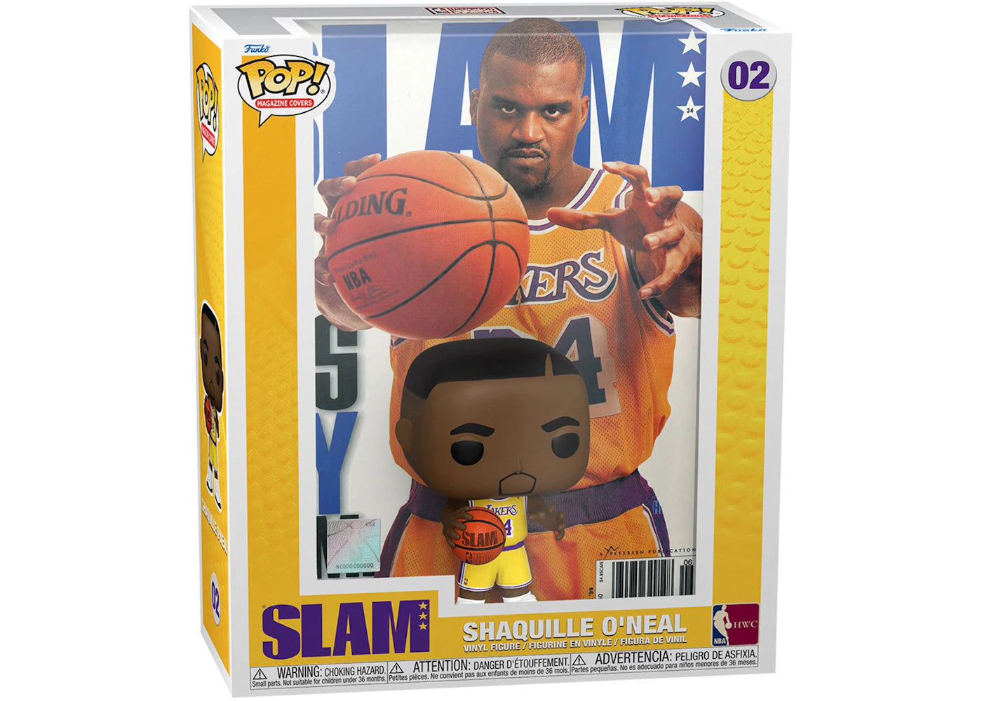 Funko Pop! Magazine Covers SLAM Shaquille O'Neal Figure #02