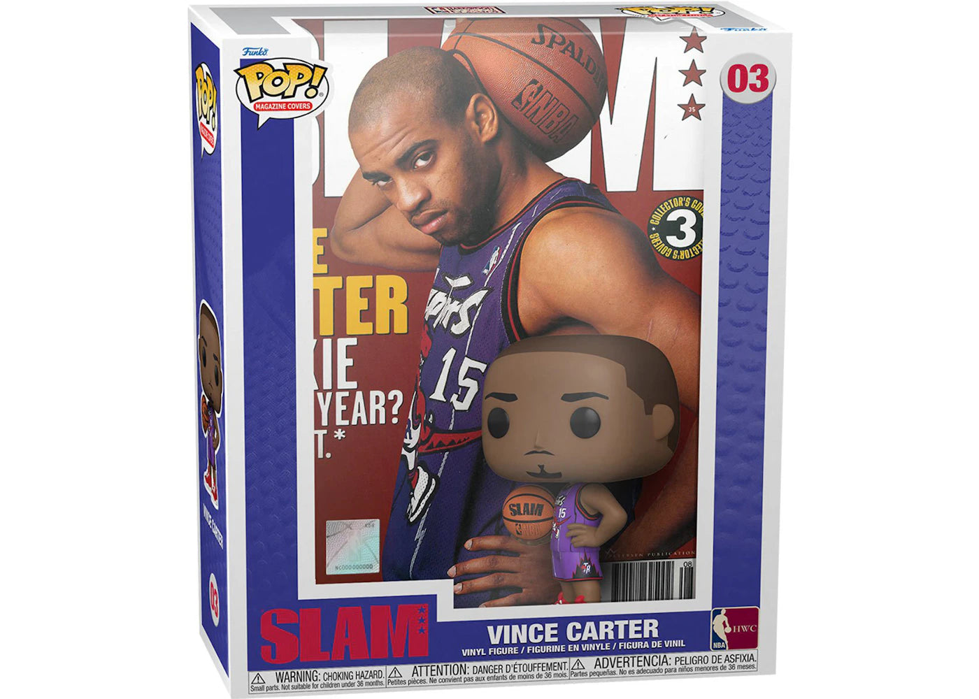 Funko Pop! Magazine Covers SLAM Vince Carter Figure #03