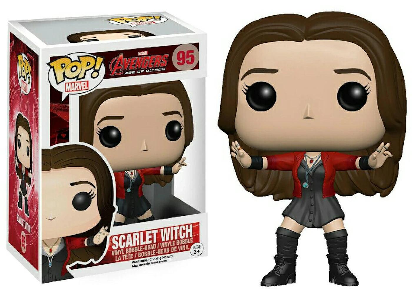 Funko Pop! Marvel Avengers Age of Ultron Scarlet Witch Figure #95