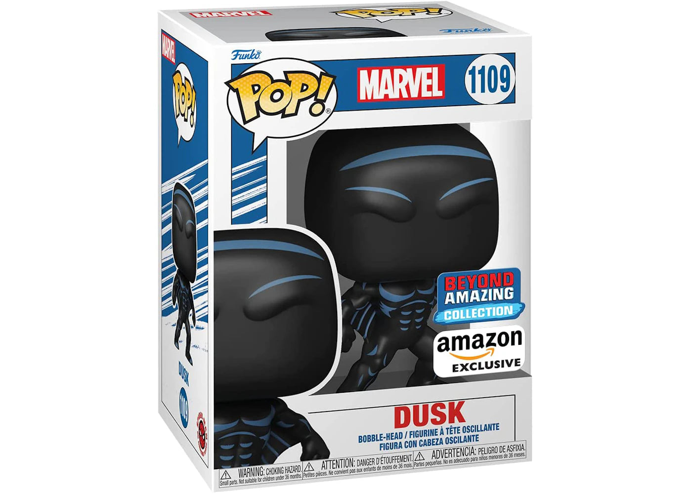 Funko Pop! Marvel Dusk Beyond Amazing Collection Amazon Exclusive Figure #1109