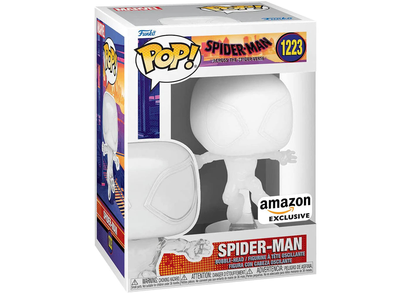 Funko Pop! Marvel Spider-Man Across the Spider-Verse Spider-Man Amazon Exclusive Figure #1223