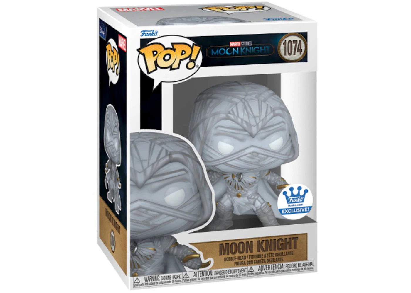 Funko Pop! Marvel Studios Moon Knight (Moon Knight) Funko Shop Exclusive Figure #1074