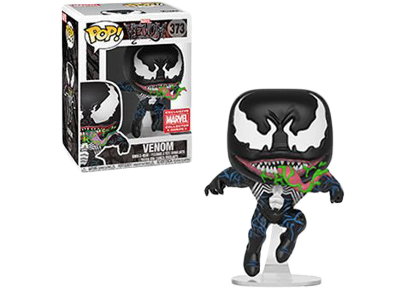 Funko Pop! Marvel Venom Collector Corps Exclusive Bobble-Head #373