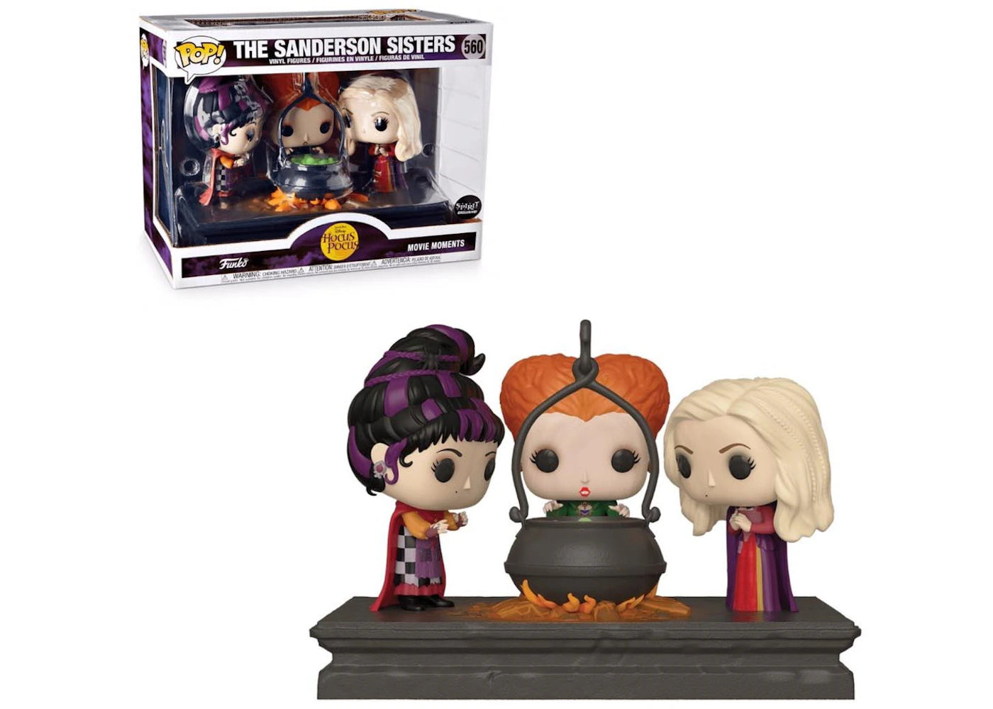 Funko Pop! Movie Moments Disney Hocus Pocus The Sanderson Sisters Spirit Halloween Exlusive Figure #560