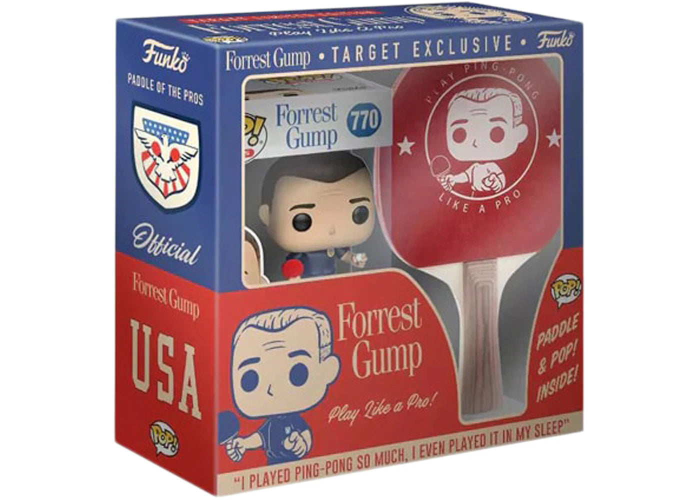 Funko Pop! Movies Forrest Gump Play Like A Pro Limited Edition Target Exclusive Figure #770