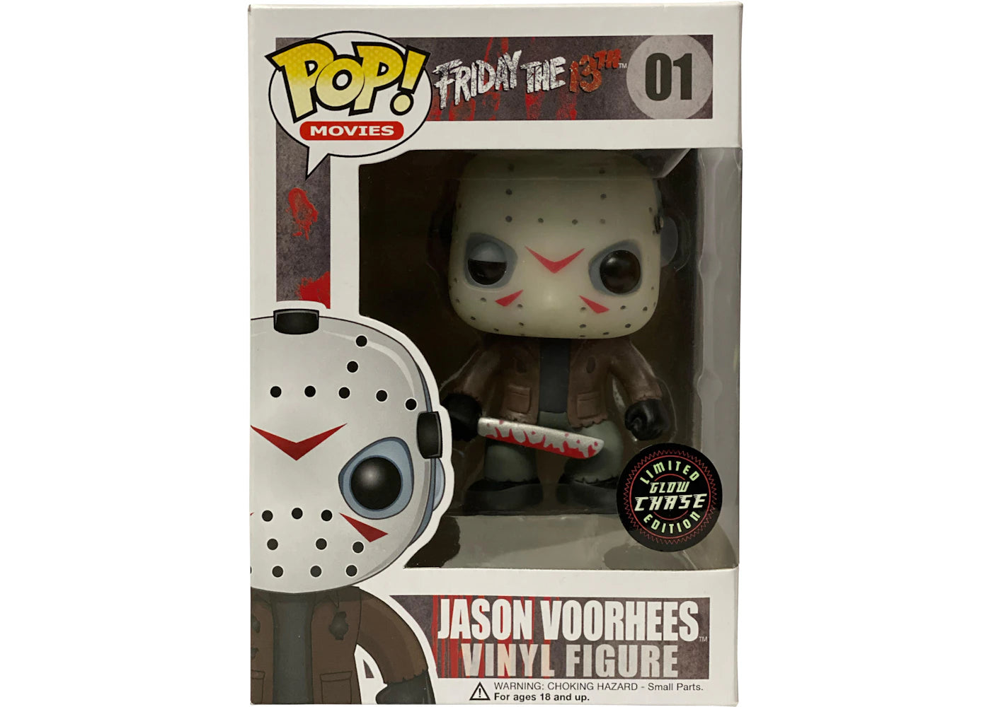 Funko Pop! Movies Friday The 13th Jason Voorhees (Glow) Chase Figure #01