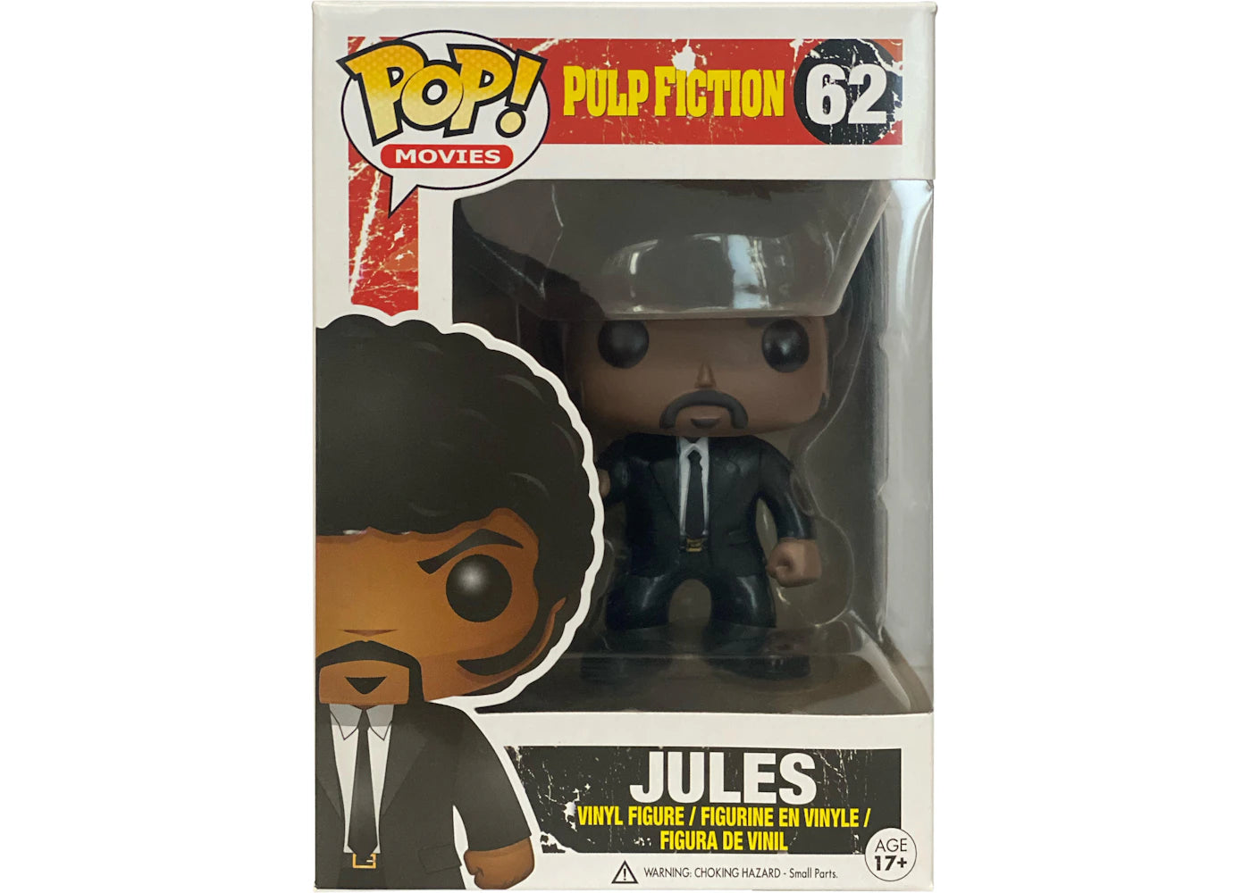 Funko Pop! Movies Pulp Fiction Jules Winnifield Figure #62