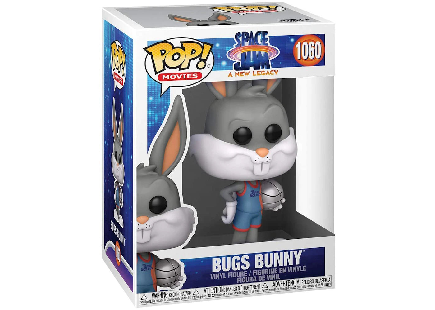 Funko Pop! Movies Space Jam A New Legacy Bugs Bunny Figure #1060