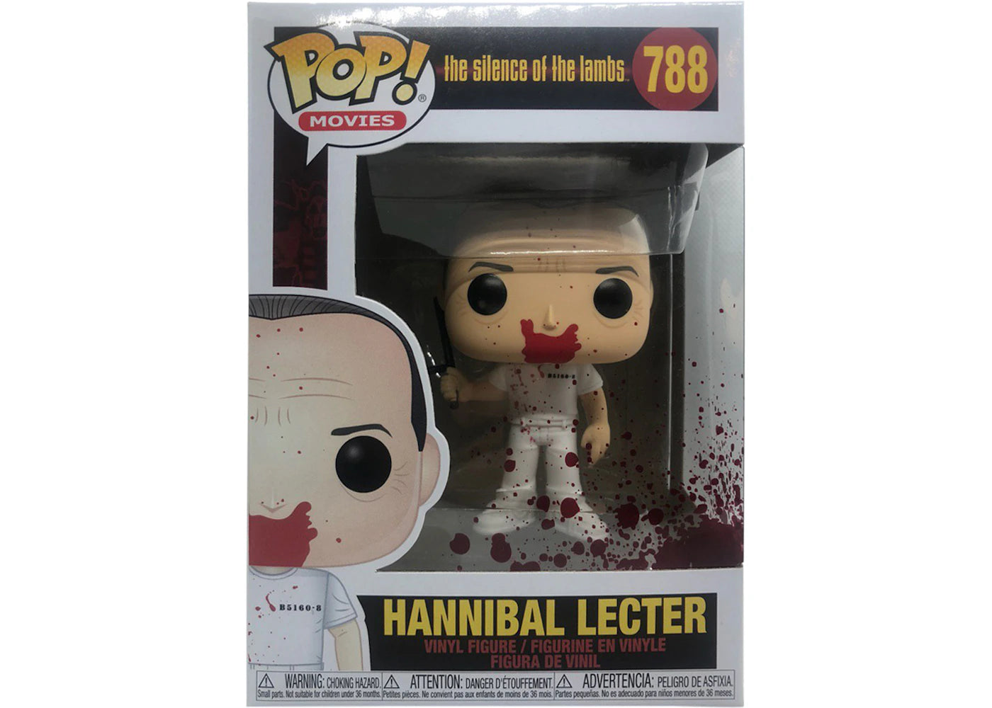 Funko Pop! Movies The Silence of the Lambs Hannibal Lecter (Bloody) Figure #788