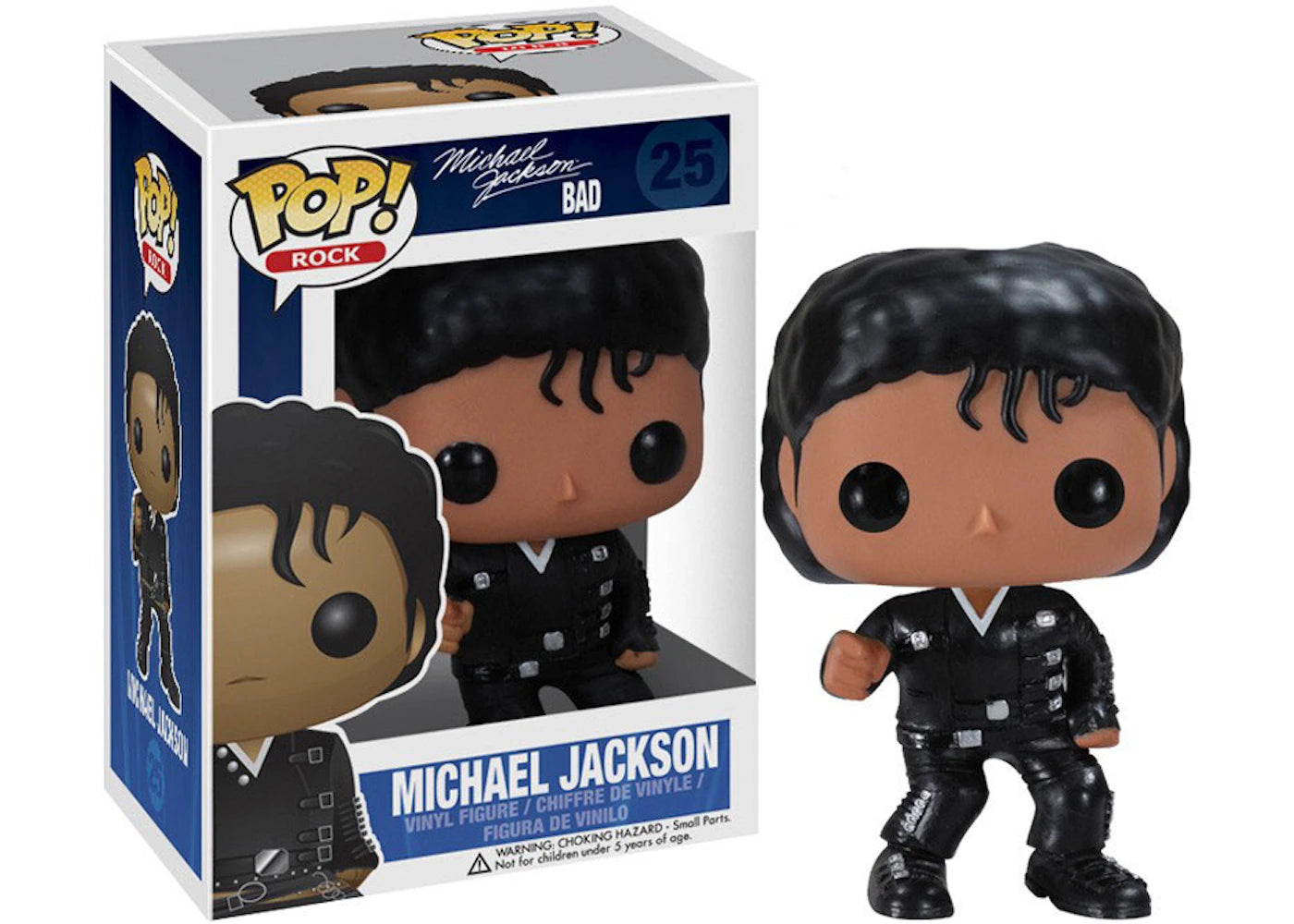 Funko Pop! Rock Michael Jackson (Bad) Figure #25
