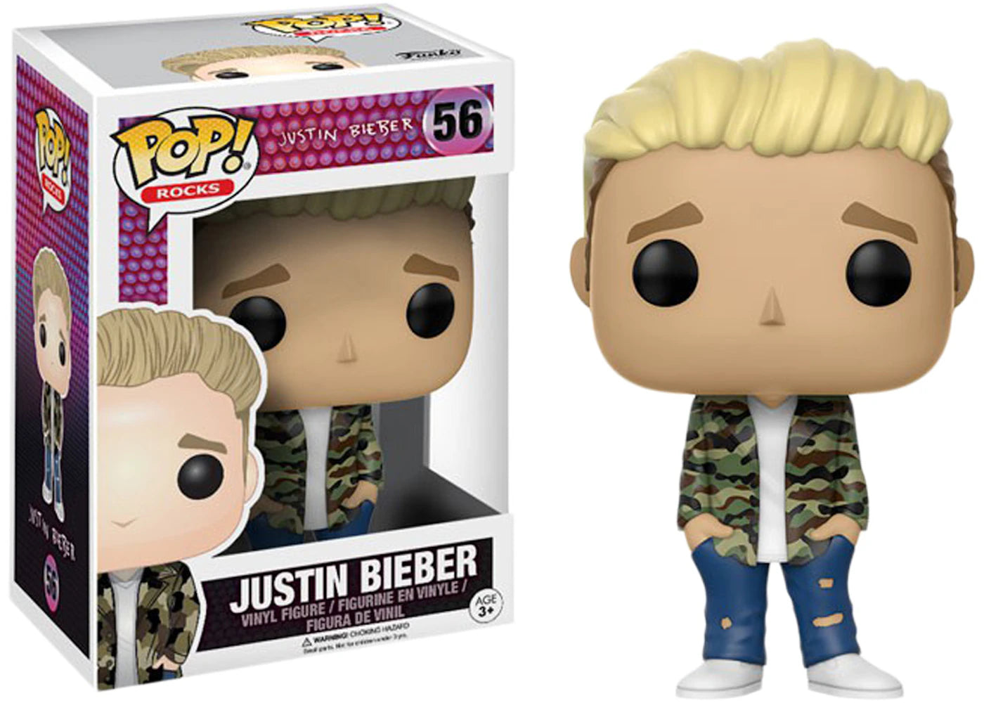 Funko Pop! Rocks Justin Bieber Figure #56