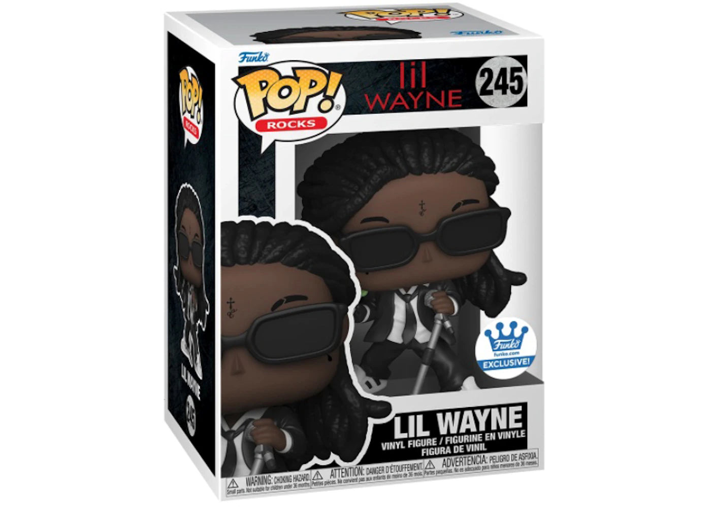 Funko Pop! Rocks Lil Wayne Funko Shop Exclusive Figure #245