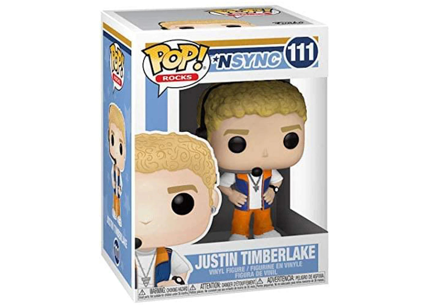 Funko Pop! Rocks NSYNC Justin Timberlake Figure #111