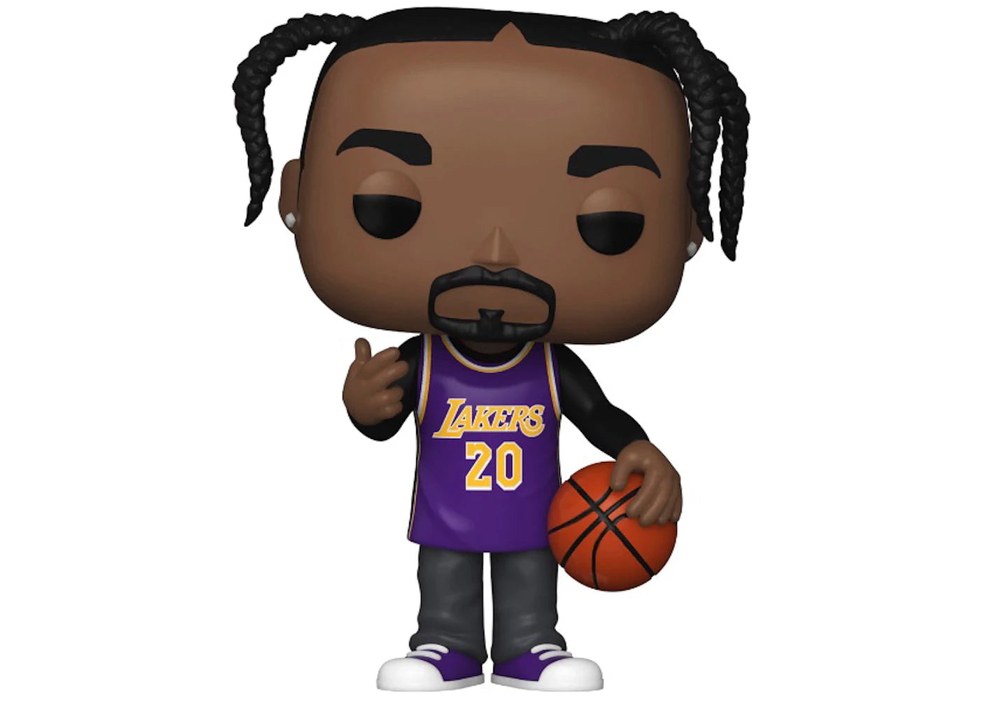 Funko Pop! Rocks Snoop Dogg (In Purple Lakers Jersey) Snoop Dogg x Funko Exclusive (LE 15,000) Figure #303