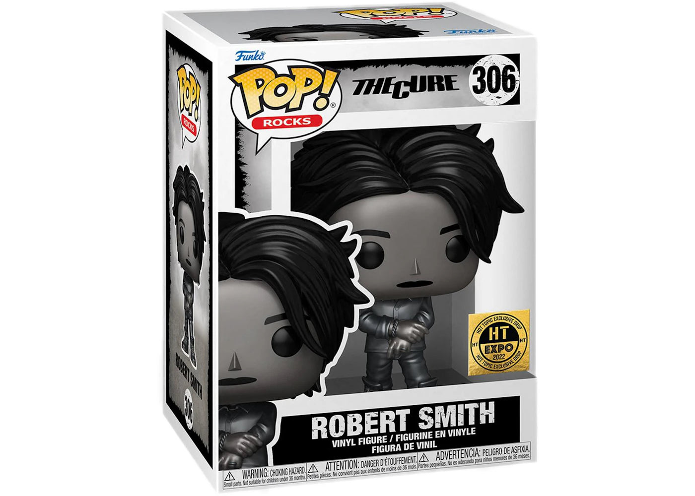 Funko Pop! Rocks The Cure Robert Smith 2022 Hot Topic Expo Exclusive Figure #306