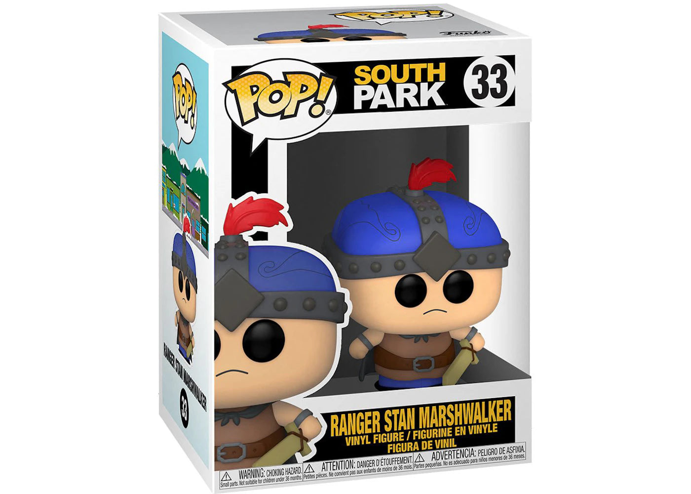 Funko Pop! South Park Ranger Stan Marshwalker Figure #33