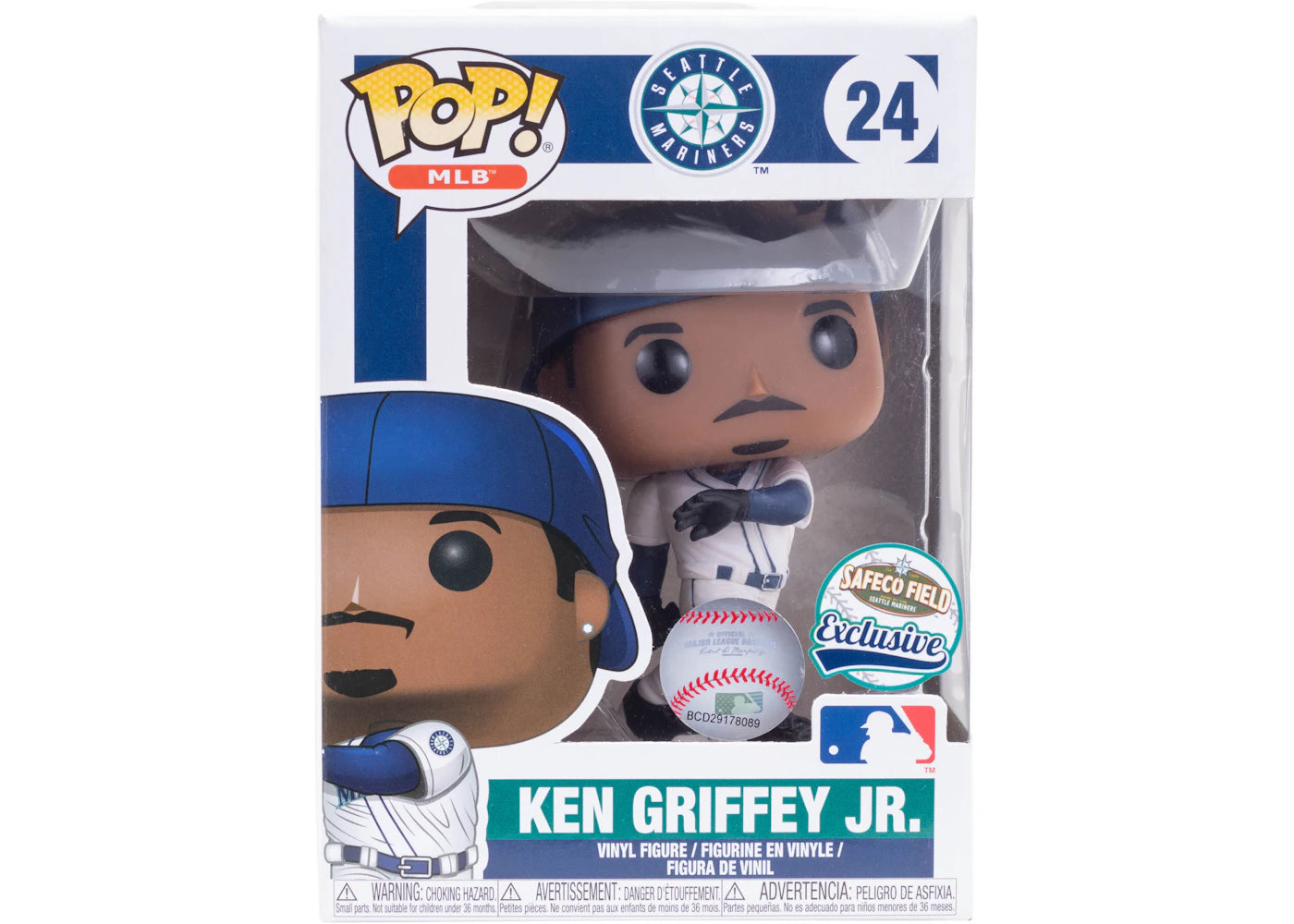 Funko Pop! Sports MLB Ken Griffey Jr. Safeco Field Exclusive  Figure #24