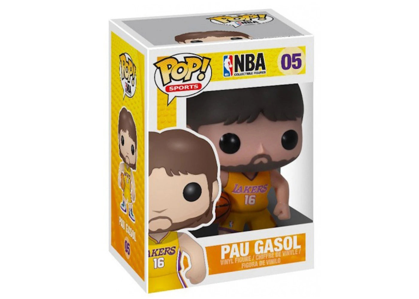 Funko Pop! Sports NBA Los Angeles Lakers Pau Gasol Figure #05
