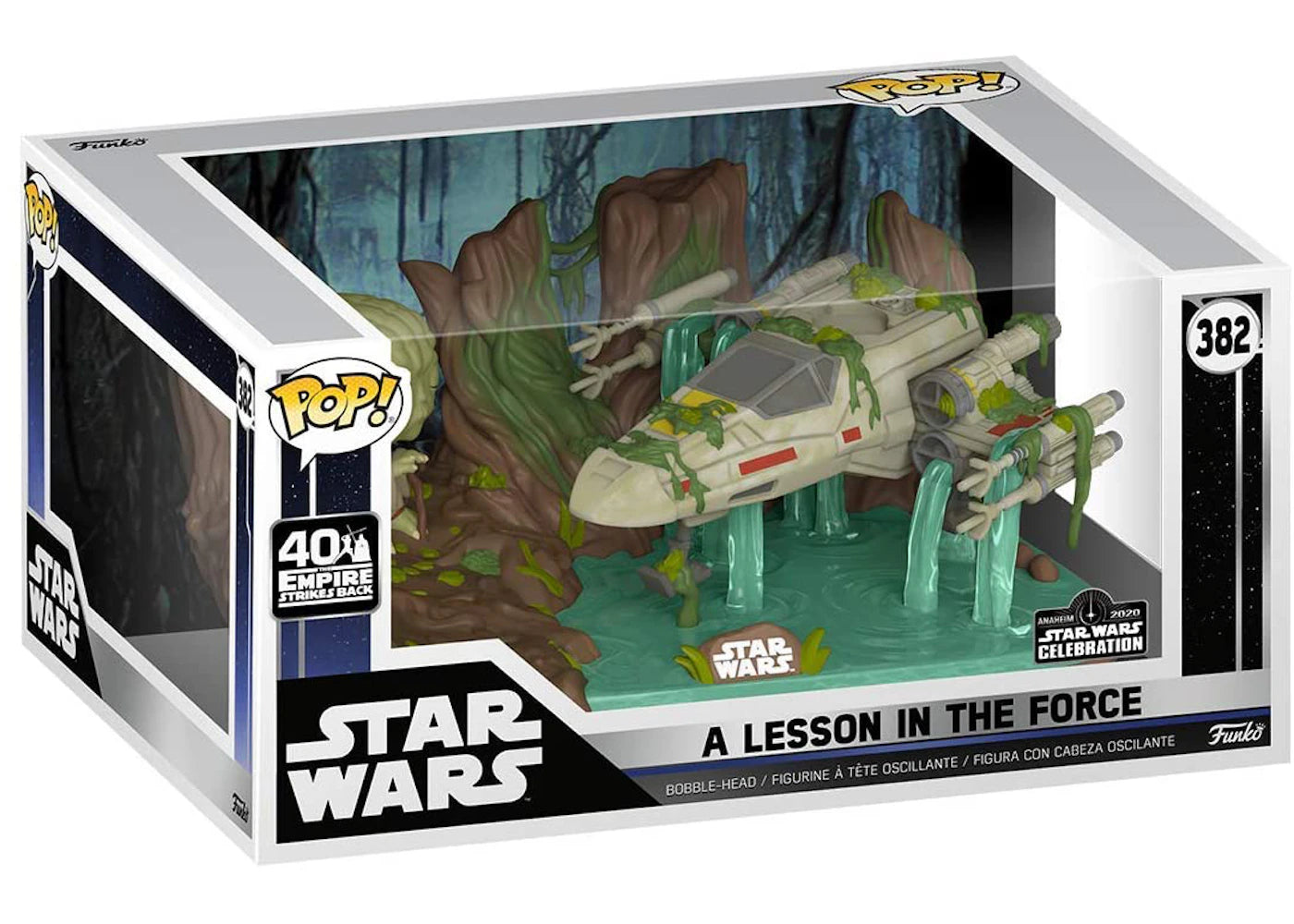 Funko Pop! Star Wars A Lesson In The Force Anaheim 2020 Star Wars Celebration Figure #382
