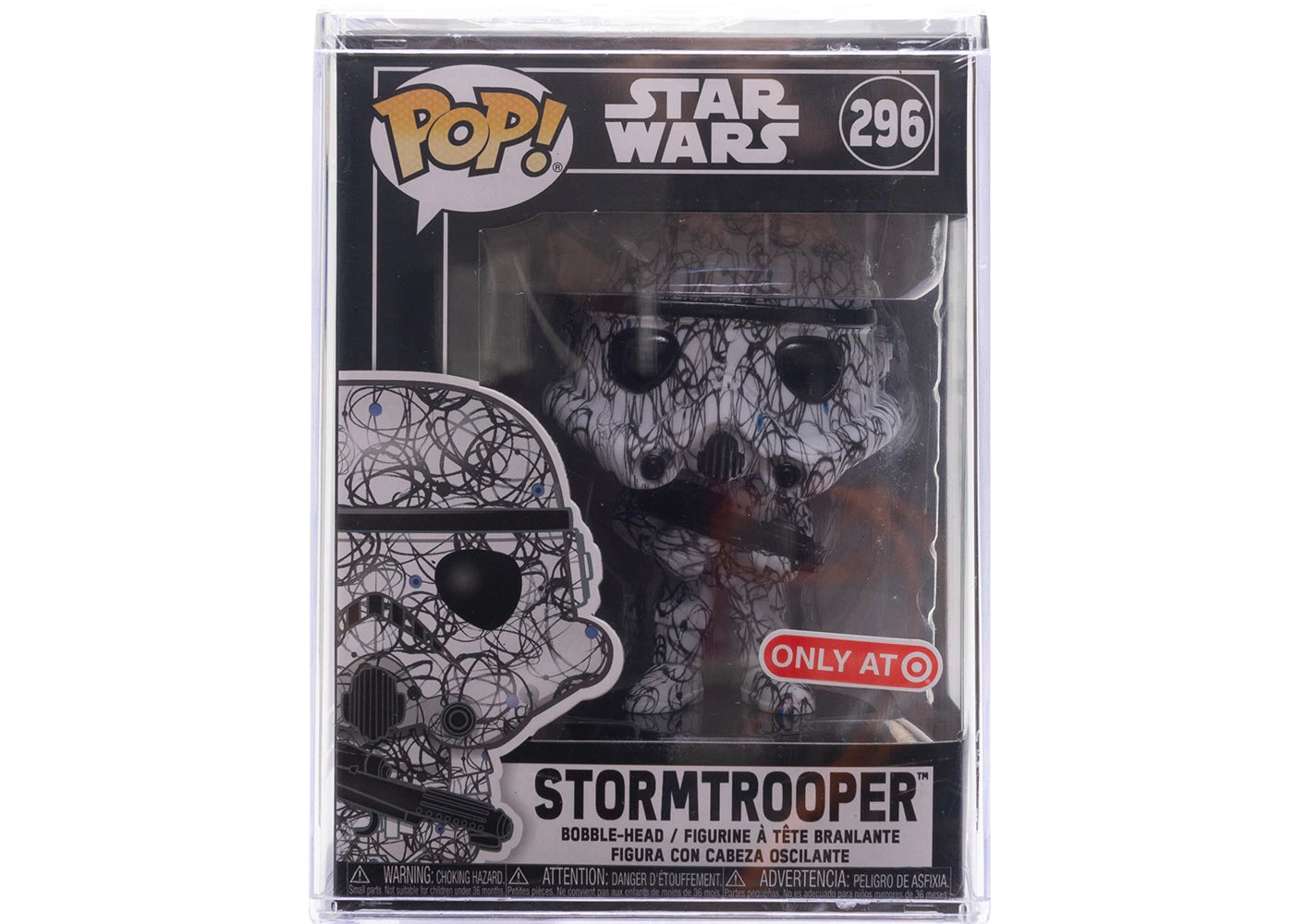Funko Pop! Star Wars  x Futura Stromtrooper Target Exclusive Bobble-Head Figure #296