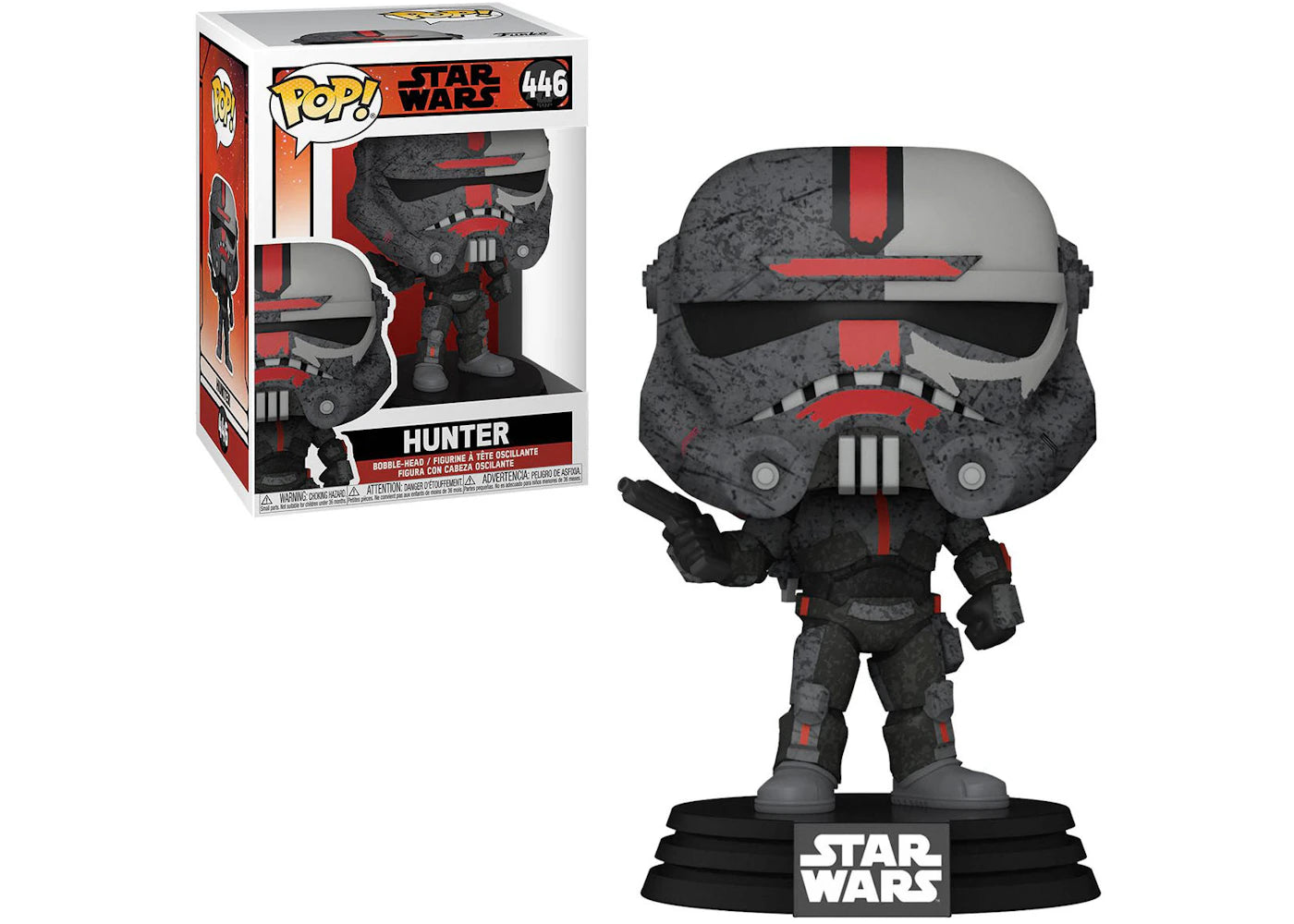 Funko Pop! Star Wars The Bad Batch Hunter Figure #446