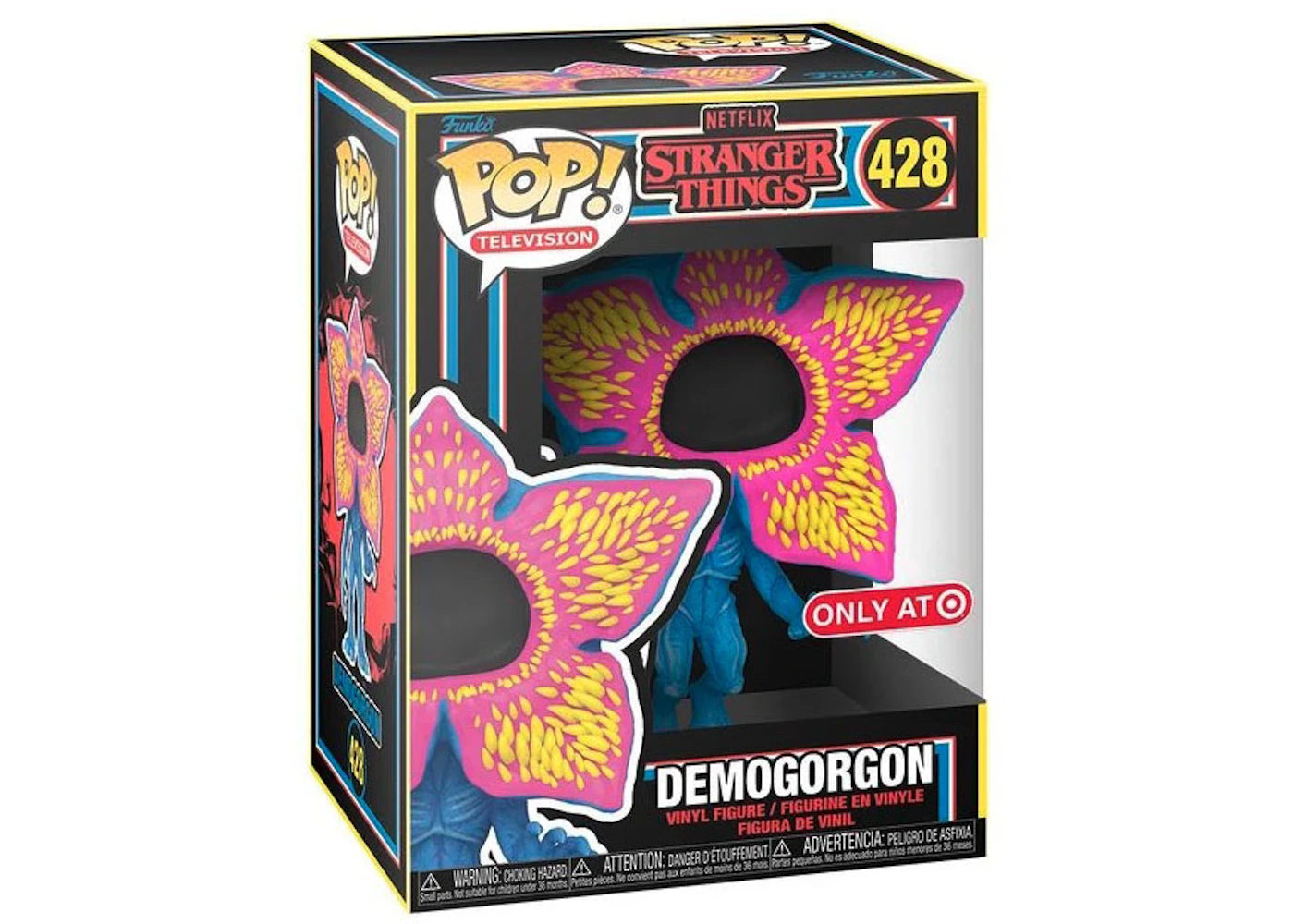 Funko Pop! Television Netflix Stranger Things Blacklight Demogorgon Target Exclusive Figure #428