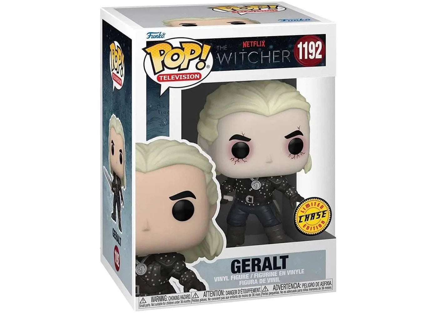 Funko Pop! Television Netflix The Witcher Geralt Chase Exclusive Figure #1192