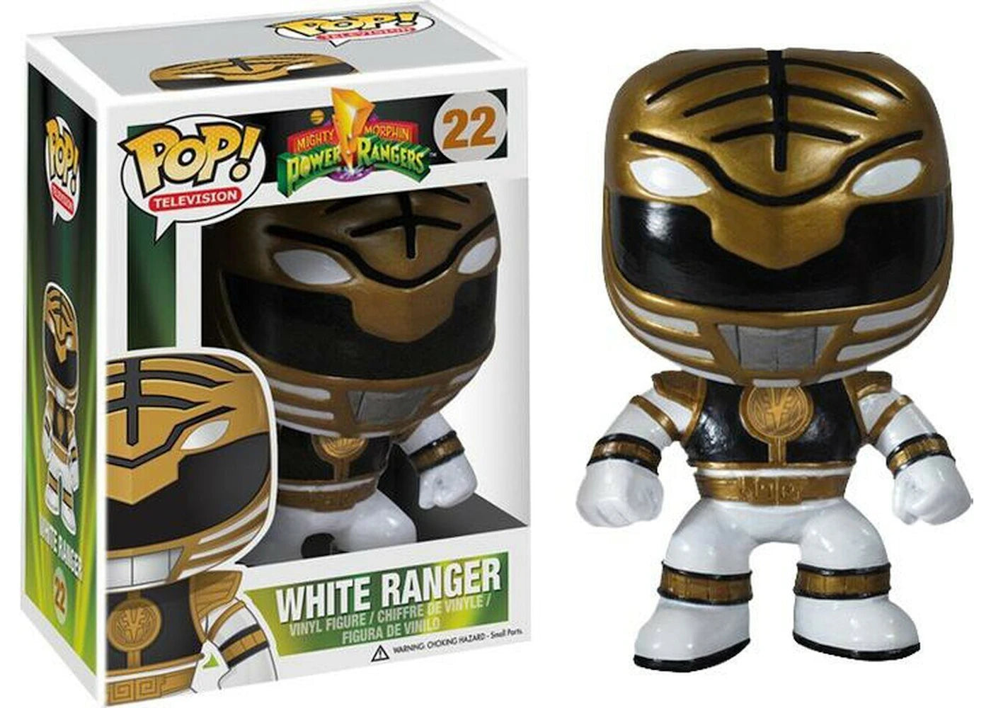 Funko Pop! Television Power Rangers White Ranger Figure #22