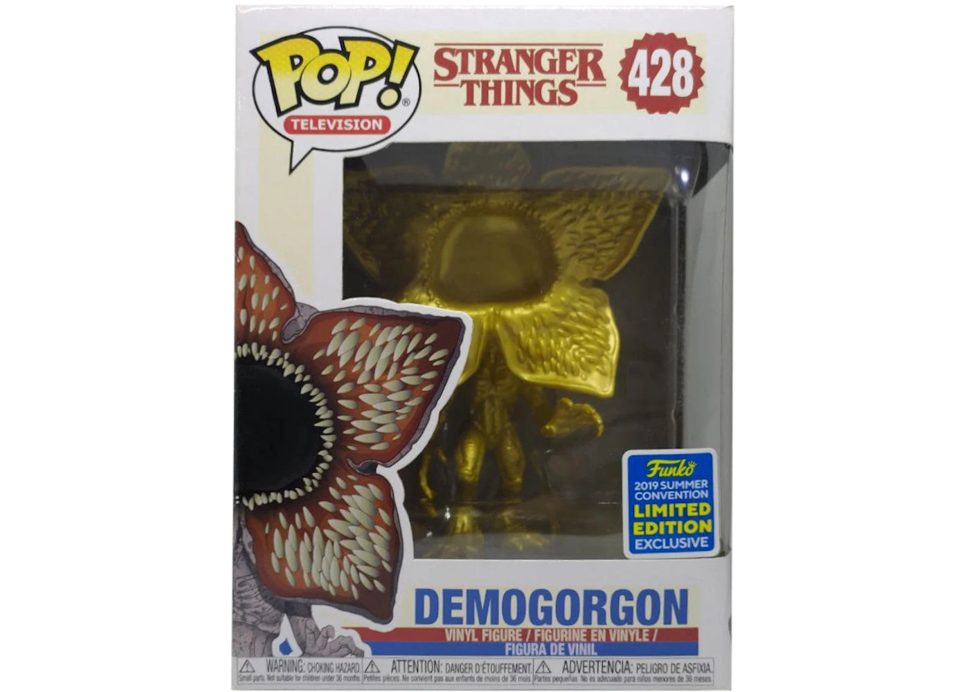 Funko Pop! Television Stranger Things Demogorgon Summer Convention Exclusive Figure #428