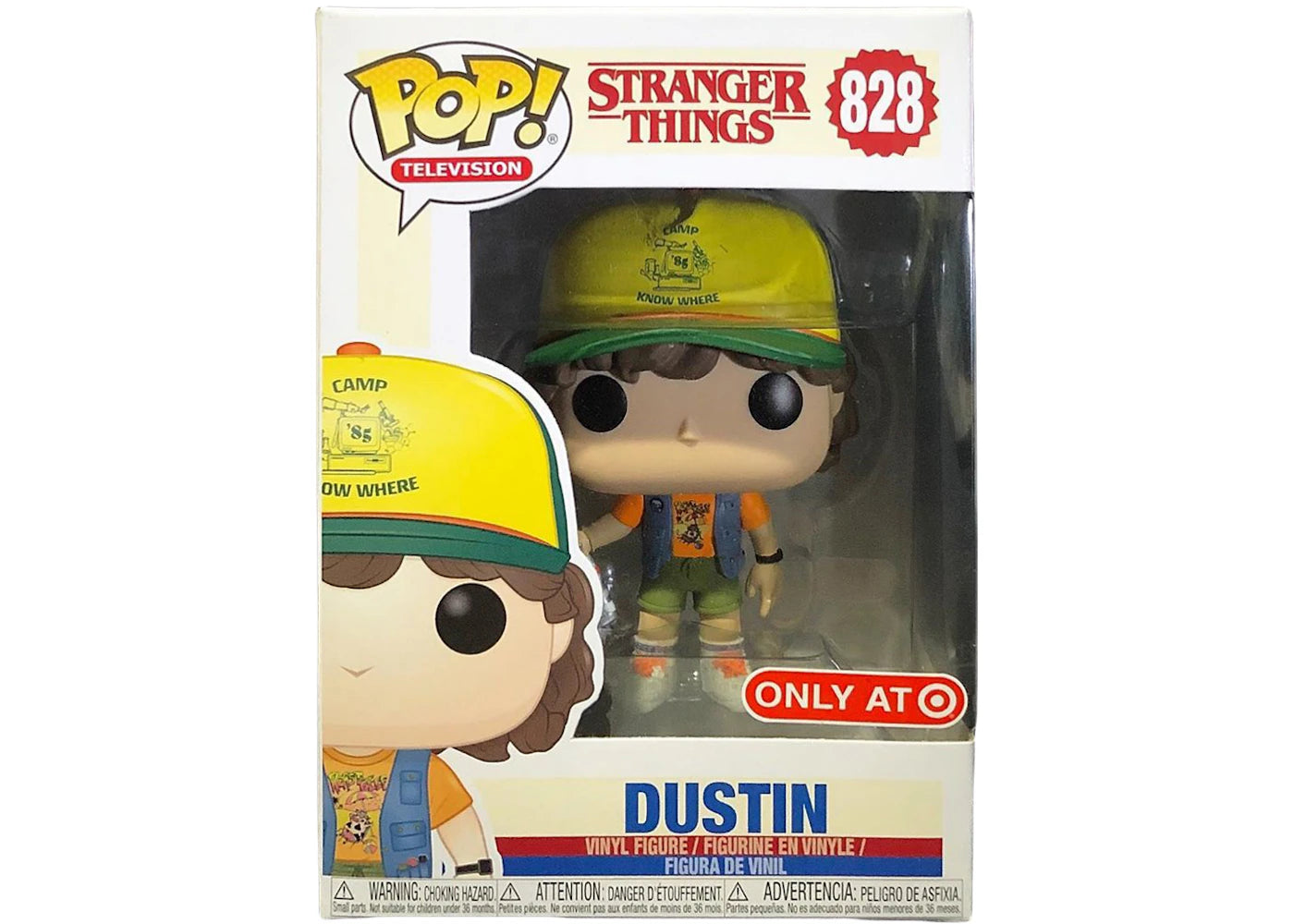 Funko Pop! Television Stranger Things Dustin Target Exclusive Figure #828