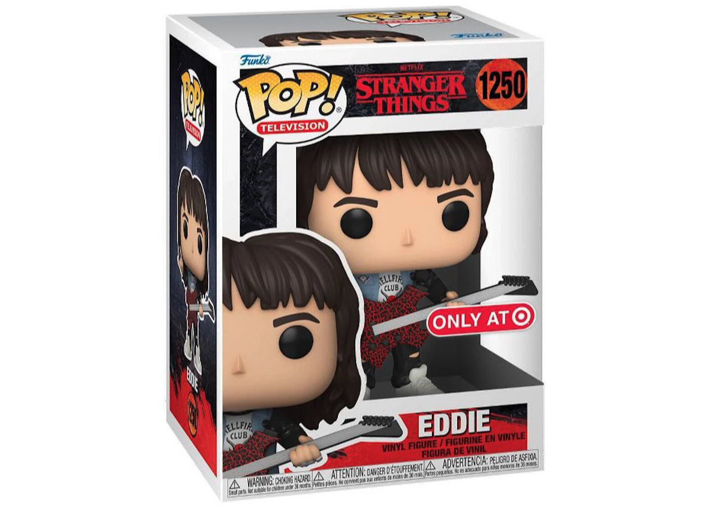 Funko Pop! Television Stranger Things Eddie Target Exclusive Figure #1250