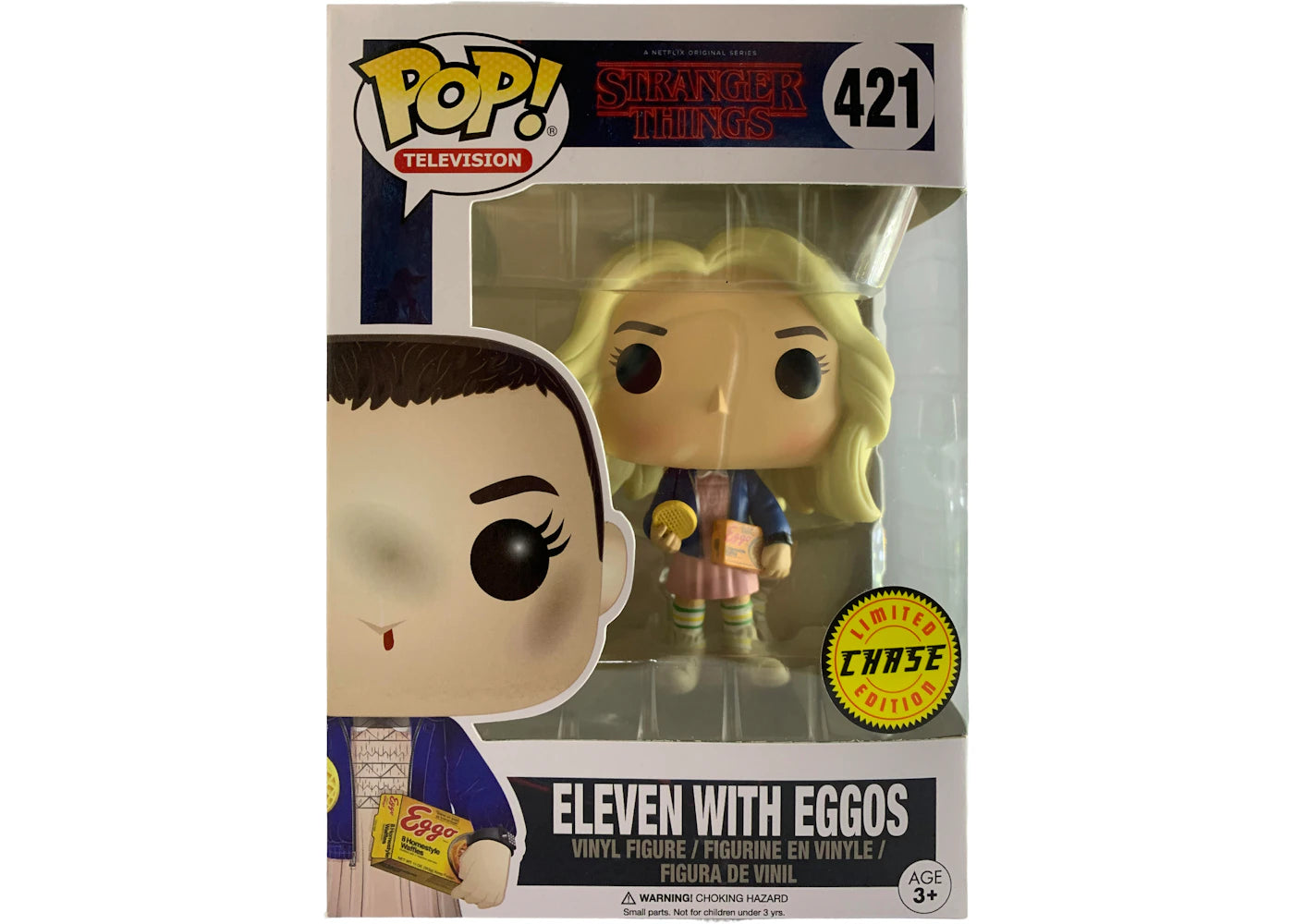 Funko Pop! Television Stranger Things Eleven with Eggos Chase Exclusive Figure #421