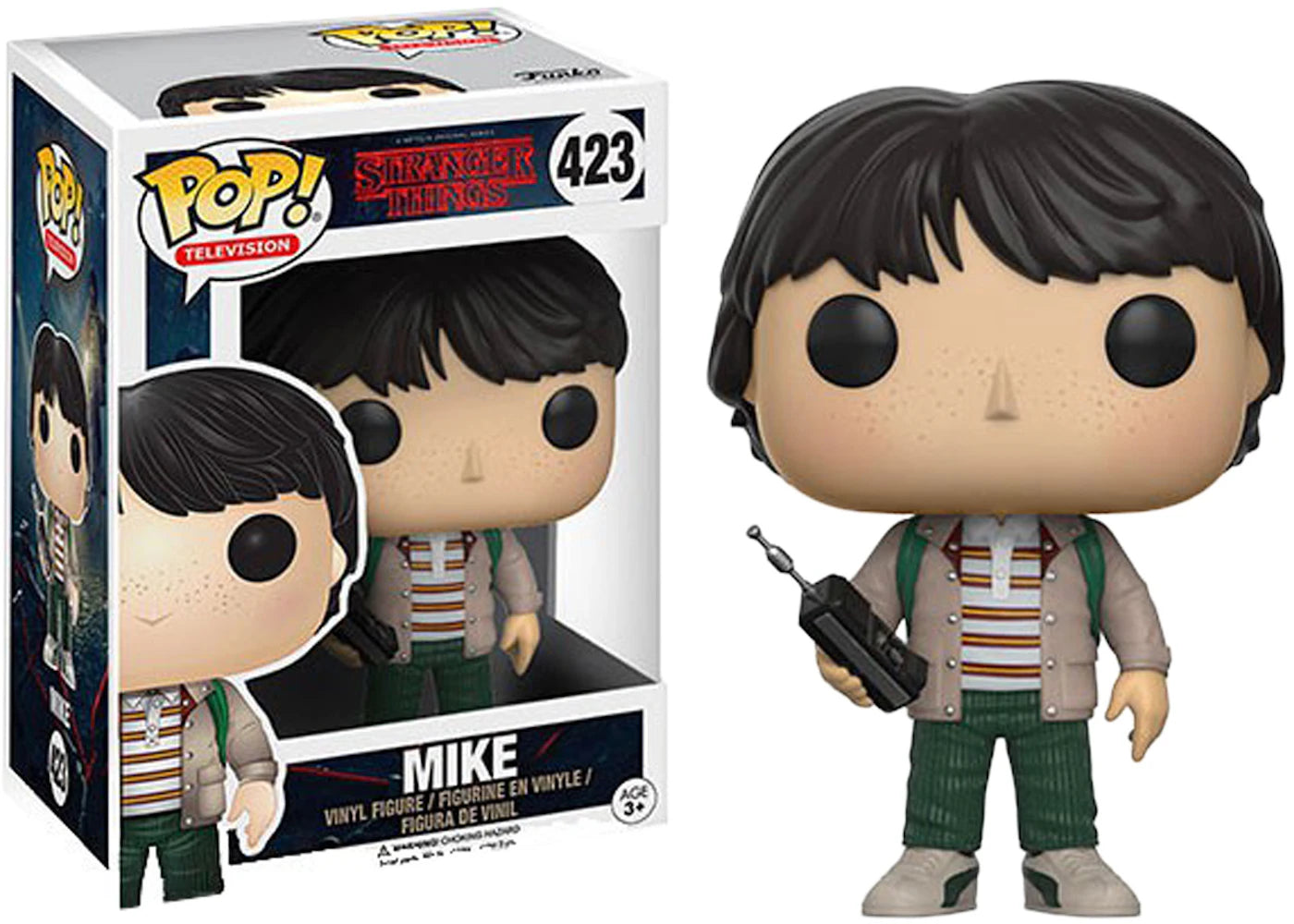 Funko Pop! Television Stranger Things Mike Wheeler with Walkie Talkie Figure #423