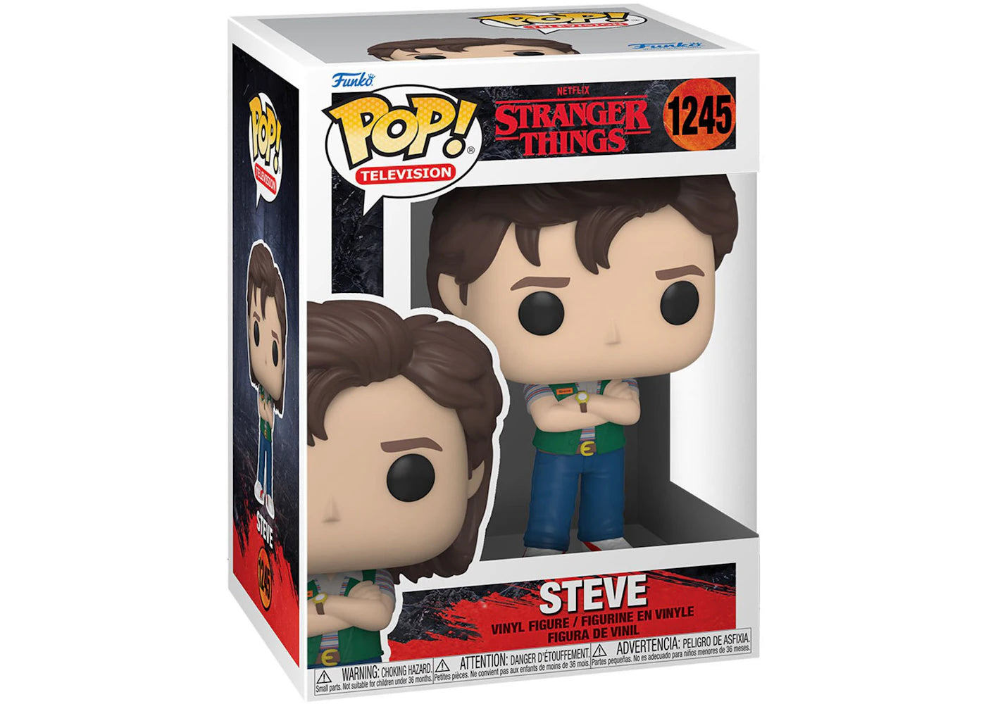 Funko Pop! Television Stranger Things (Season 4) Steve Figure #1245
